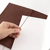 Vel Write-Notebook Brown Regular Size