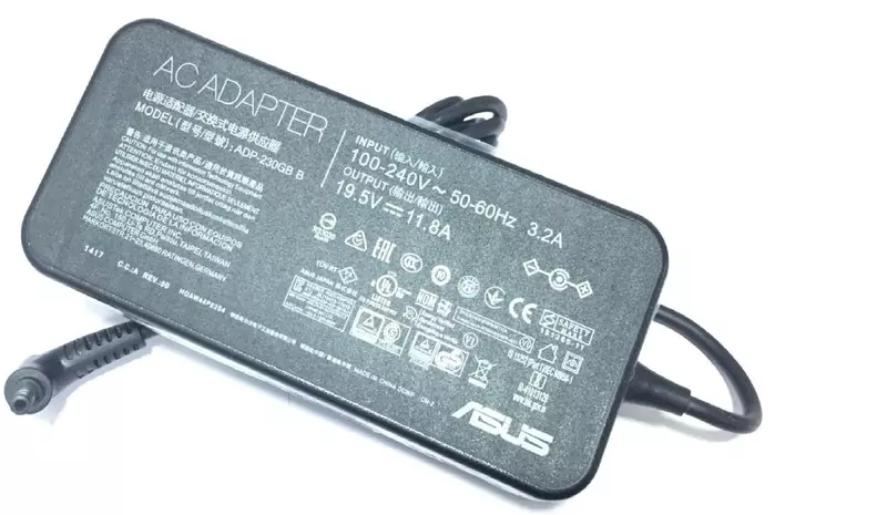 ASUS 230W Laptop Adapter for ROG G712LU G732LV GU502LV | 19.5V 11.8A | 5.5×2.5mm Pin