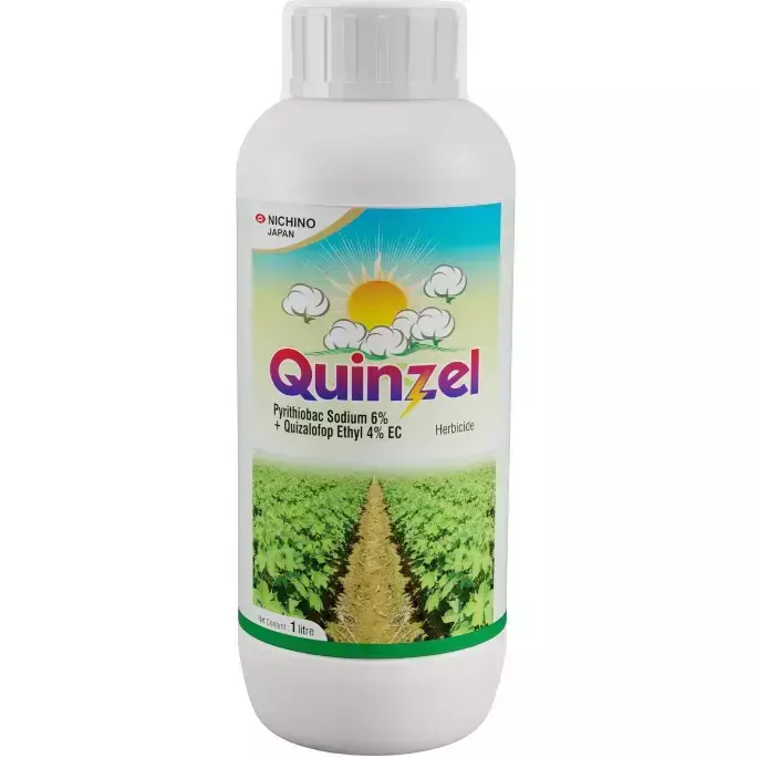 Quinzel (Pyrithiobac Sodium 6.0% W/W + Quizalofop Ethyl 4% W/W Mec)-(Nichino India)