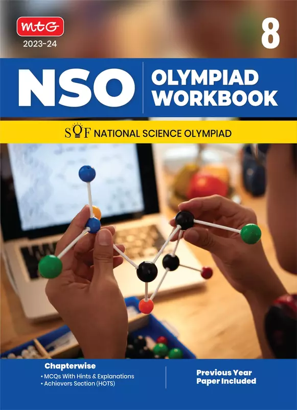 MTG: NSO Oympiad Workbook – Class 8 Science By Anil Ahlawat (Exam-2023-24)