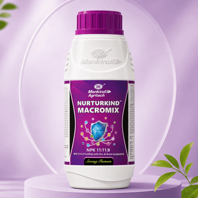 Mankind NURTURKIND® MACROMIX – NPK 11:11:08 with Micronutrients | Vetrivel Agro Services