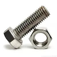 25MM - SS Nut, Bolt and Wash - M10