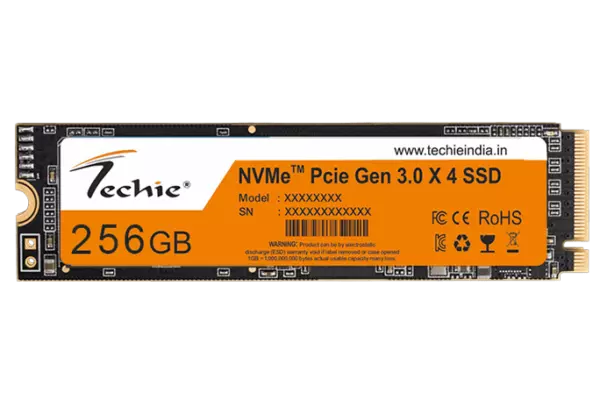 Techie 512GB 2.5" Internal SSD – Rapid Data Transfer, Durable & Energy-Efficient for Laptop & Desktop Upgrades