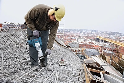 SDS Max Concrete Demolition Hammer Machine, 11kg GSH11VC Electric 06113360F0: Bosch SDS Max Concrete Demolition Hammer Machine, 11kg GSH11VC Electric 06113360F0: Bosch