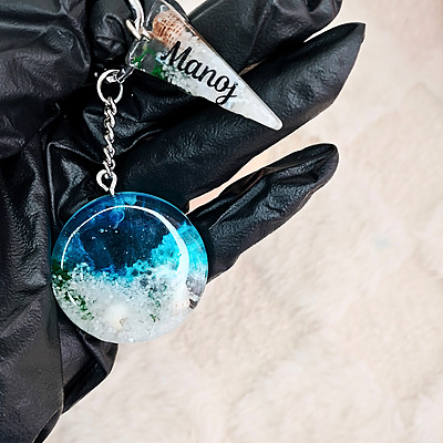OCEAN THEMDED GLOW AT DARK KEYCHAIN