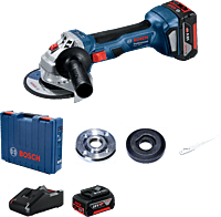 Bosch GWS 180-LI Cordless Angle Grinder Set (PART NO.-06019H90F0)