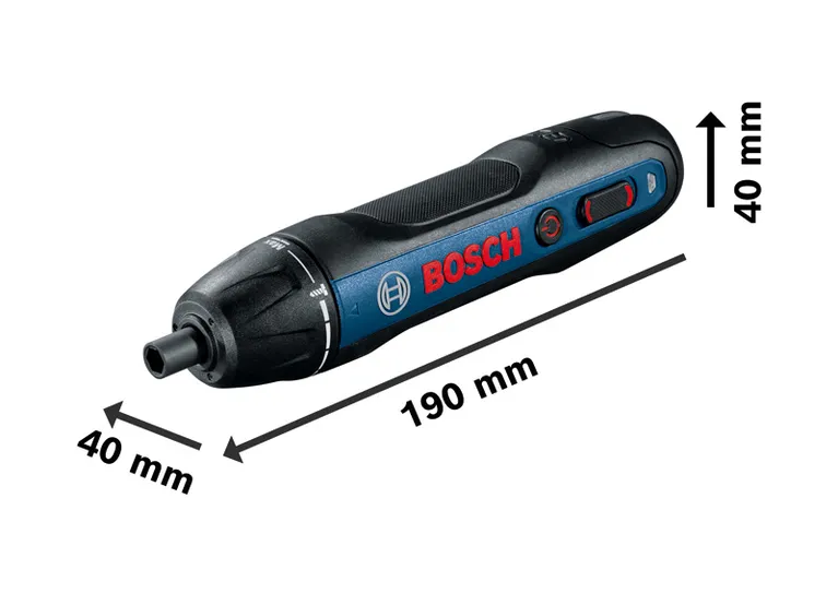 Screw Driver Machine, 1/4" 3.6V Bosch GO2.0-Solo Cordless W/o Battery & Charger 06019H21L1: Bosch