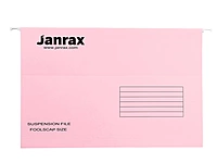 Pack of 50 Pink Foolscap Suspension Files