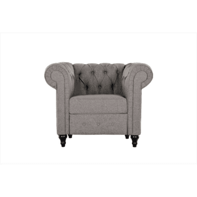 Woodenlia Chesterfield 3 Piece Living Room Set