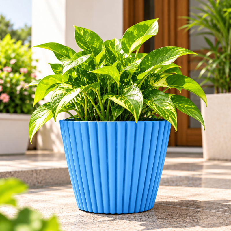 8 Inch Muddy Planters | ECSHA