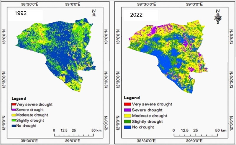 Climate Risk & Drought Vulnerability Geo-Spatial Mapping System