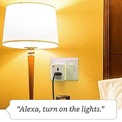 Oakter Wi-Fi Smart Plug for High Power Appliances (AC, Geyser, Motor, etc.) and for Low Power Appliances (Mobile & Laptop Chargers, TV, Kettle, etc.) Works with Alexa & Google Assistant