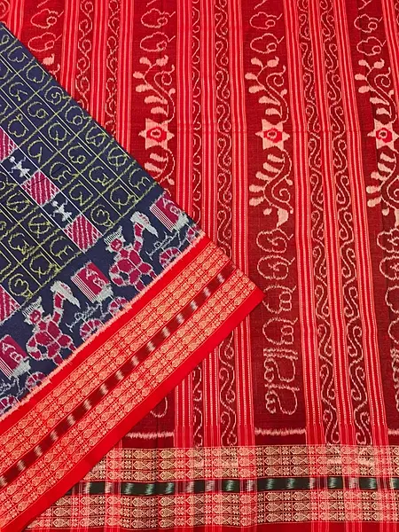 ODIA BARNAMALA BANDHA SAREE