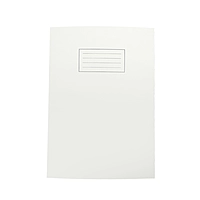 Janrax A4 White 80 Pages Feint and Ruled Exercise Book