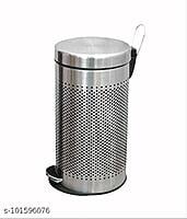 SS PEDAL BIN 8X12