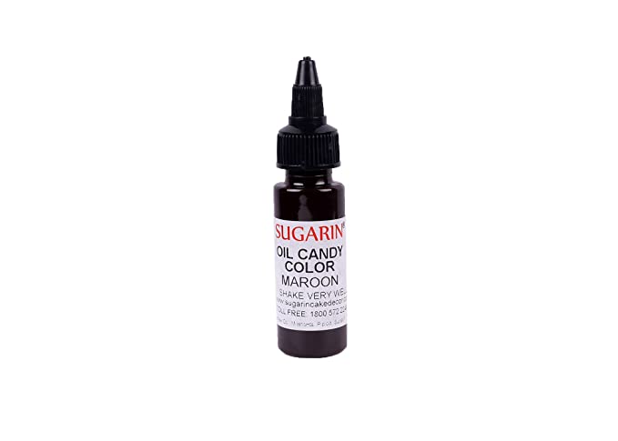 Sugarin Oil Candy Color Maroon 30ml