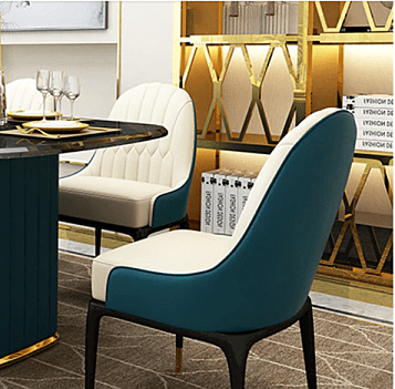 Vikinterio Classic Light Luxury Marble Dining Table Set with Storage Vikinterio Classic Light Luxury Marble Dining Table Set with Storage