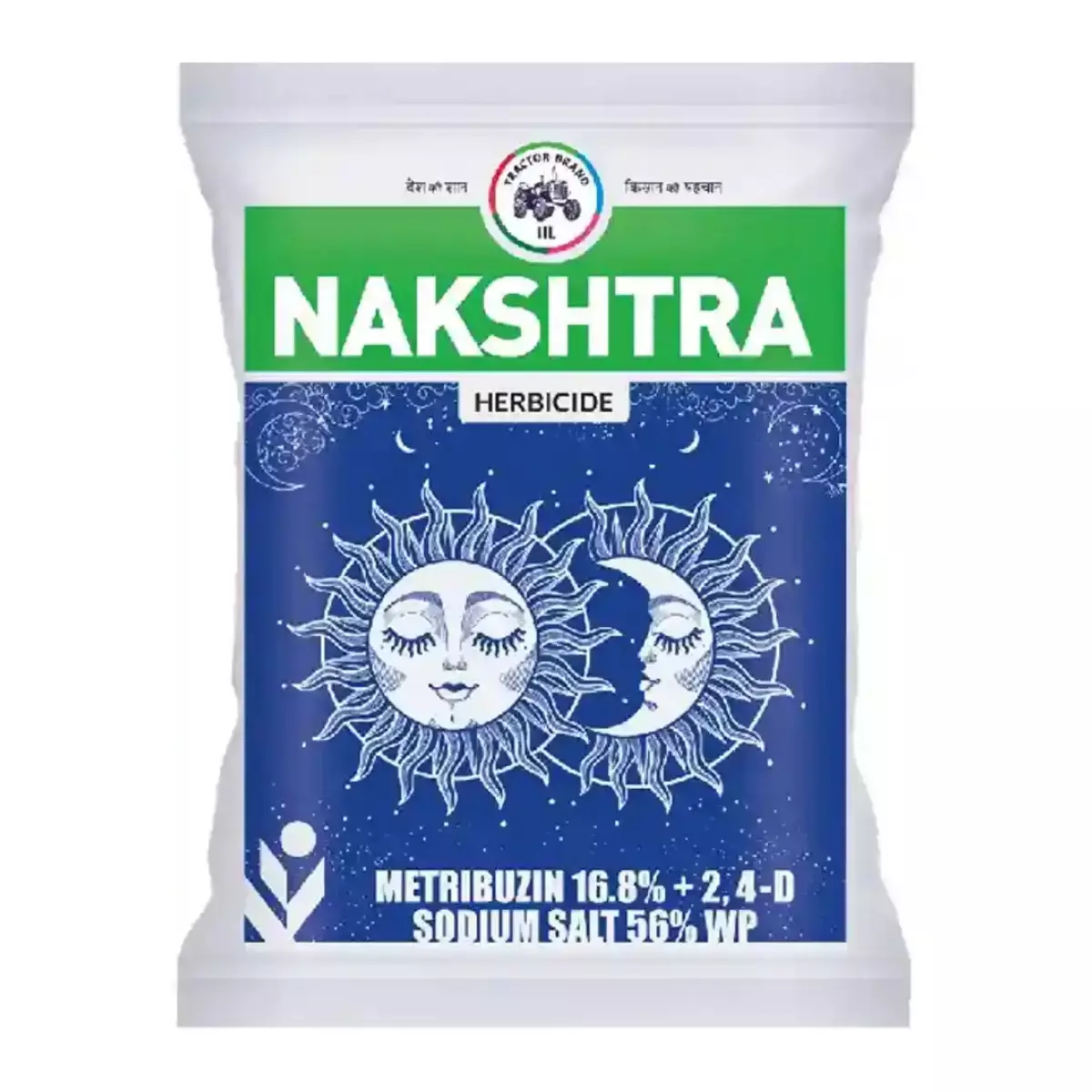 Nakshtra Metribuzin 16.8% + 2,4-Sodium Salt 56% Wp-(Insecticides (india) Ltd)