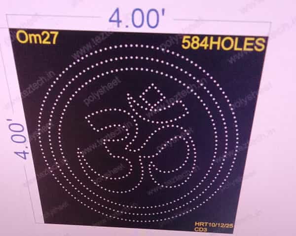 OM27 OM 4X4 FEET 584 HOLES