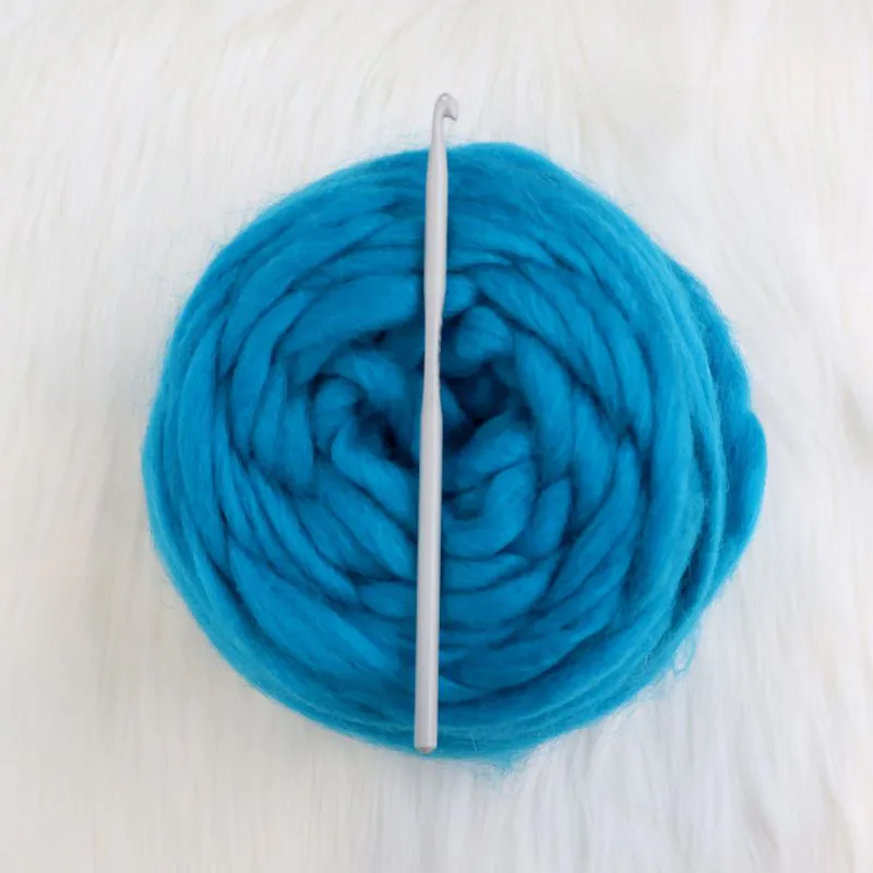 KnitPro Aluminum Grey Single Ended Crochet Hook