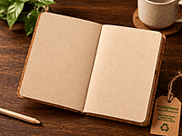 Eco-Friendly Cork Diary (Soft Bind) – Unbleached Paper