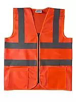 ISAFE POLYESTER SAFETY VEST(95)GSM