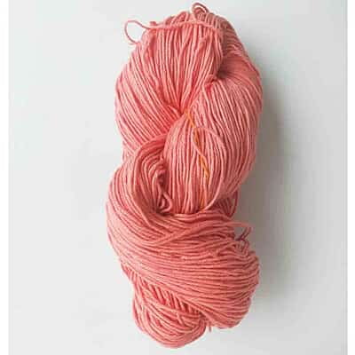 Cotton yarn 4 Ply Orange Peach