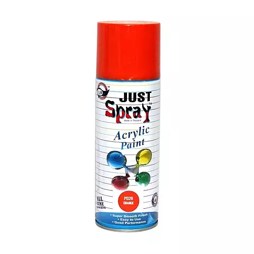 Just Spray Flameproof Heat Resistant Colours 400ml Orange