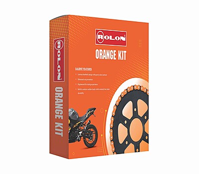 Rolon Orange Chain & Sprocket Kit for KTM RC 390 (KIT HPXRO 380)