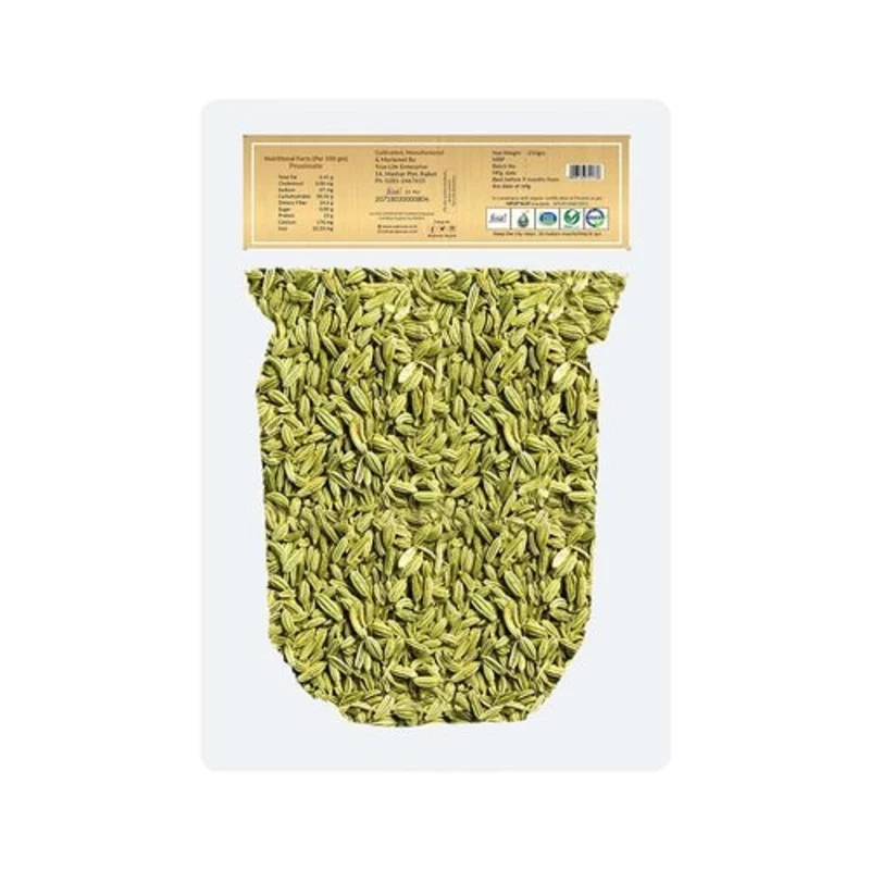 Fennel Seeds (Sombu)
Pkt  Baama"S 