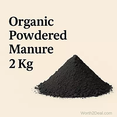Organic powdered manure 2kg natural fertilizer for plants