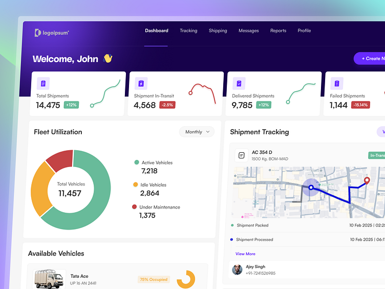 Real-Time Shipment Tracking System