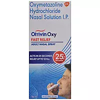 Otrivin Oxy Fast Relief Adult Nasal Spray for Blocked Nose & Nasal Congestion