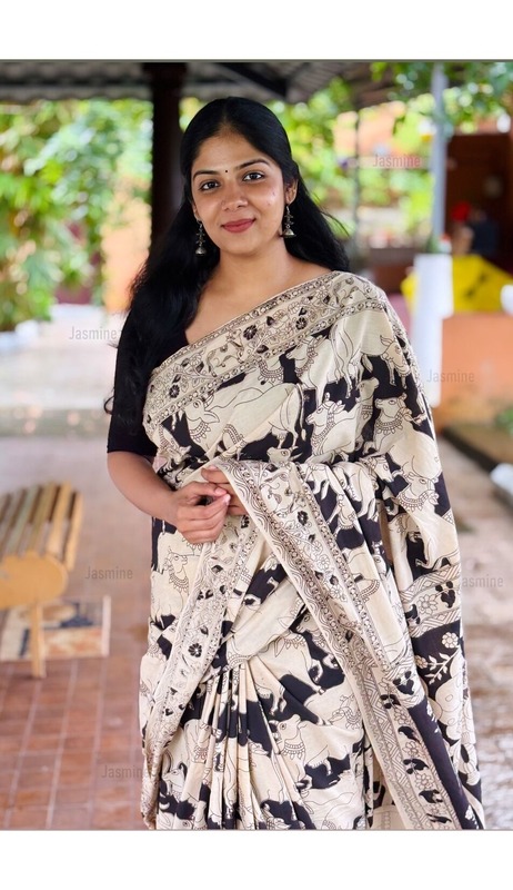 Roshini - रोशिनी ( Kalamkari Pure cotton sarees )