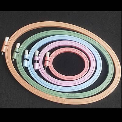 Oval Premium Plastic Hoop Oval Premium Plastic Hoop