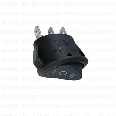 Oval shape rocker switch 3 Way Center off Oval shape rocker switch 3 Way Center off