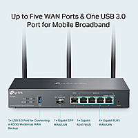 TP-Link Omada Gigabit AX3000 WiFi 6 VPN Router ,ER706W