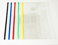 Pack of 12 A4 Yellow Zip Zippy Bags - Janrax 708531