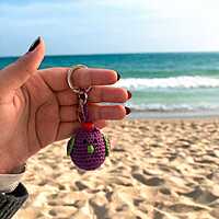 Crochet Owl Key Chain Crochet Owl Key Chain