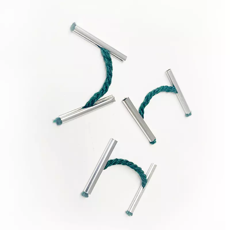 Pack of 500 Janrax Metal End 25mm Treasury Tags