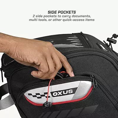 Viaterra OXUS Magnetic Motorcycle Tank Bag (Magnet Based)
