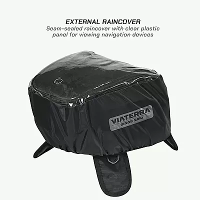 Viaterra OXUS Magnetic Motorcycle Tank Bag (Magnet Based)
