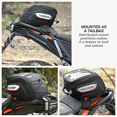 Viaterra OXUS Magnetic Motorcycle Tank Bag (Magnet Based)