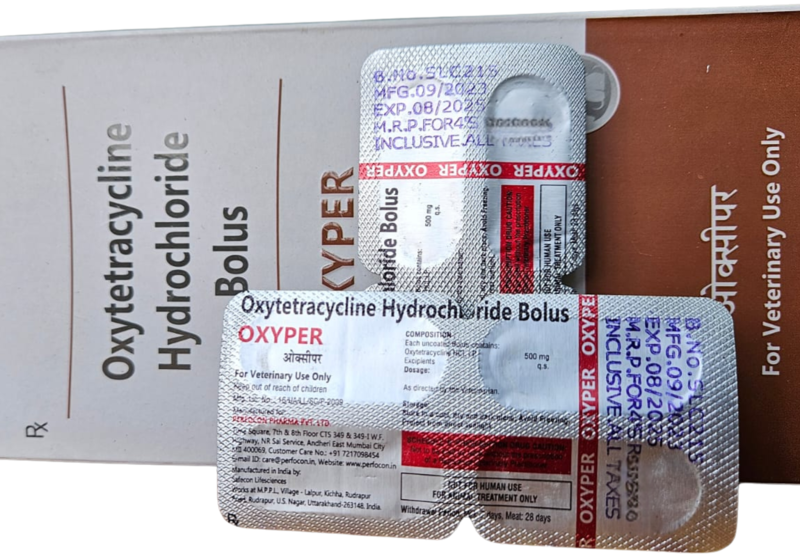 OXYTETRACYCLINE BOLUS (a strip of 4 bolus)