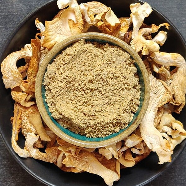 Oyster Mushroom Idli Podi