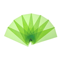 Pack of 8 Light Green 210x80mm Dyslexia Overlay Reading Strips â€“ PET Material, Rounded Corners
