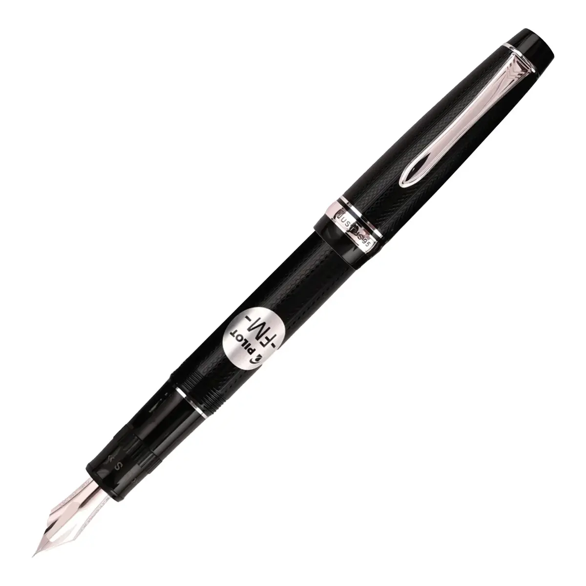 Pilot Justus 95 Fountain Pen - Net Black CT Pilot Justus 95 Fountain Pen - Net Black CT