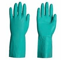 CEPHAS Nitrile Green Hand Gloves CEPHAS Nitrile Green Hand Gloves
