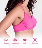 Enamor Ultra Smooth T-Shirt Bra - Padded, Non-Wired, Full Coverage - A127