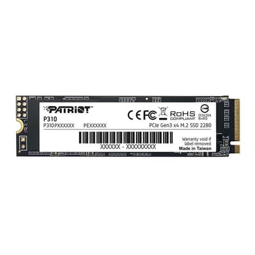 Patriot P310 240GB NVMe M.2 SSD – PCIe Gen3 | Up to 1700MB/s | 5-Year Warranty